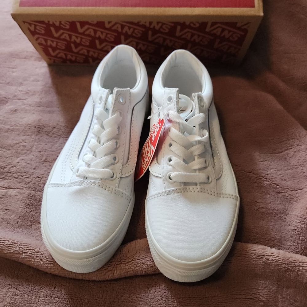 Vans White Sneakers